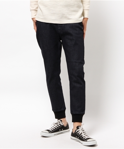 URBAN RESEARCH（アーバンリサーチ）の「UR 2WAYストレッチ デニムリブパンツ（デニムパンツ・メンズ・インディゴブルー/ライトインディゴブルー・LARGE/MEDIUM）」の2枚目の写真