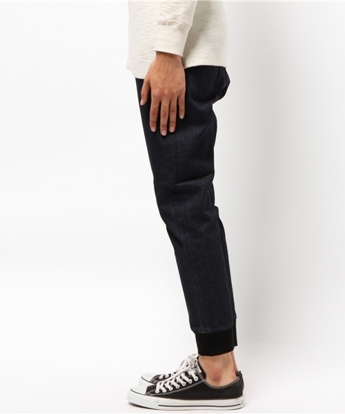 URBAN RESEARCH（アーバンリサーチ）の「UR 2WAYストレッチ デニムリブパンツ（デニムパンツ・メンズ・インディゴブルー/ライトインディゴブルー・LARGE/MEDIUM）」の3枚目の写真