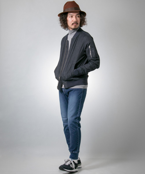 URBAN RESEARCH（アーバンリサーチ）の「UR 2WAYストレッチ デニムリブパンツ（デニムパンツ・メンズ・インディゴブルー/ライトインディゴブルー・LARGE/MEDIUM）」の8枚目の写真