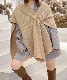 ストールポンチョ