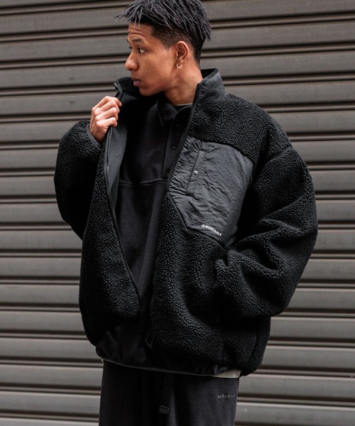 【セール】【NUMERALS】ボアブルゾン（ブルゾン）｜NUMERALS（ヌメラルズ）