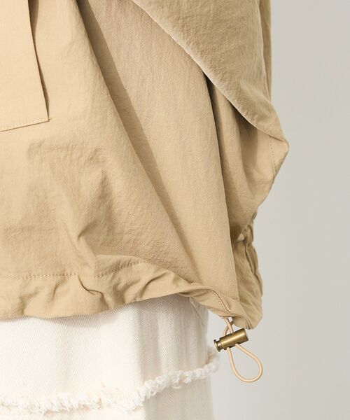 CRAFT STANDARD BOUTIQUE（クラフトスタンダードブティック）の「ドルマンコクーンマウンテンパーカー（マウンテンパーカー・レディース・ベージュ/ブラック/カーキ・FREE）」の18枚目の写真