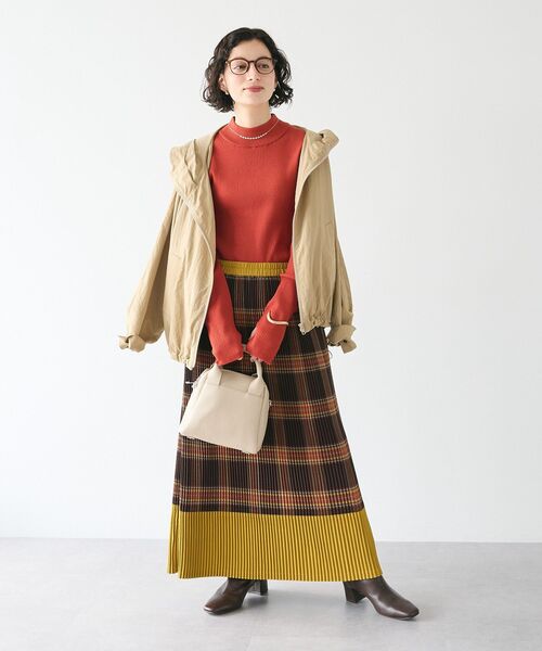 CRAFT STANDARD BOUTIQUE（クラフトスタンダードブティック）の「ドルマンコクーンマウンテンパーカー（マウンテンパーカー・レディース・ベージュ/ブラック/カーキ・FREE）」の22枚目の写真