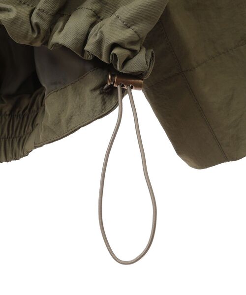 CRAFT STANDARD BOUTIQUE（クラフトスタンダードブティック）の「ドルマンコクーンマウンテンパーカー（マウンテンパーカー・レディース・ベージュ/ブラック/カーキ・FREE）」の6枚目の写真