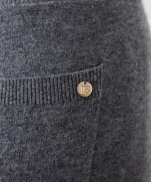 Whim Gazette（ウィムガゼット）の「【15th Anniversary】カシミヤ混ニットパンツ（その他パンツ・レディース・ベージュ/グレー・FREE）」の6枚目の写真