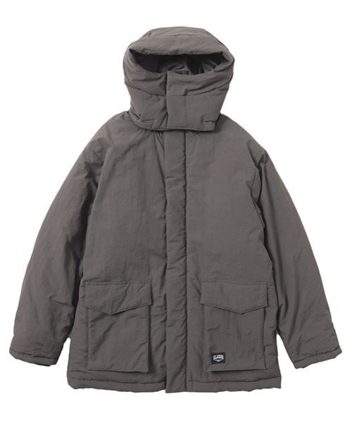 GLAZOS（グラソス）の「【大人向けサイズあり】【撥水】【保温】機能中綿サーモライト・ミドルコート（ブルゾン・キッズ・ベージュ/ブラック/チャコールグレー・LL/S/M/L）」の12枚目の写真