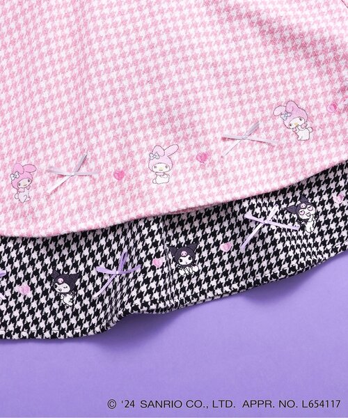 sanrio（サンリオ）の「マイメロディ・クロミ/千鳥柄ドッキング