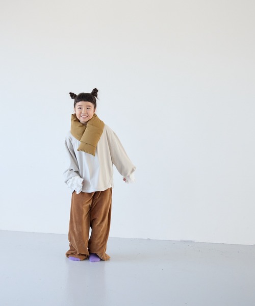 LOWRYS FARM(ローリーズファーム)の「エアサーマルマフラー 128088(マフラー・キッズ・ブラック/ブラウン・FREE)」の3枚目の写真