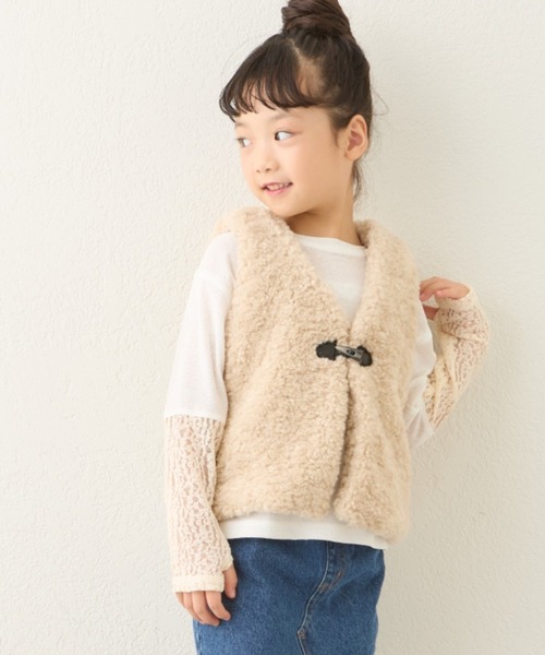 CIAOPANIC TYPY（チャオパニックティピー）の「【KIDS】ボアベスト