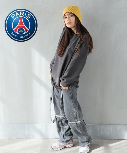 PARIS SAINT-GERMAIN ベージュ スウェット Paris Saint-Germain｜パリサンジェルマンのスウェット（メンズ