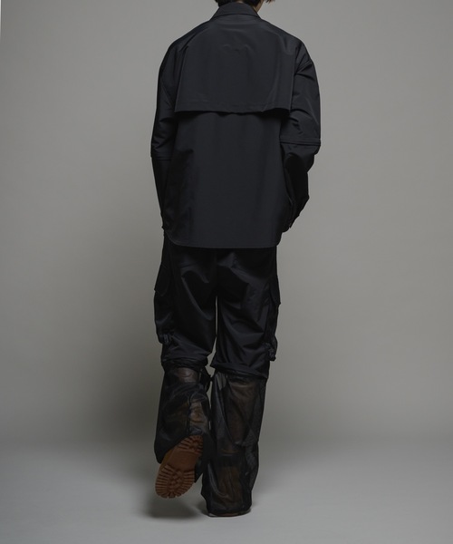 CASPER JOHN(キャスパージョン)の「Bubble tech detachable mesh switch cargo pants/バブルテックデタッチャブルメッシュスイッチカーゴパンツ(カーゴパンツ・メンズ・ブラック系/ブラック/ライトグレー・LARGE/MEDIUM/SMALL/X-SMALL)」の19枚目の写真