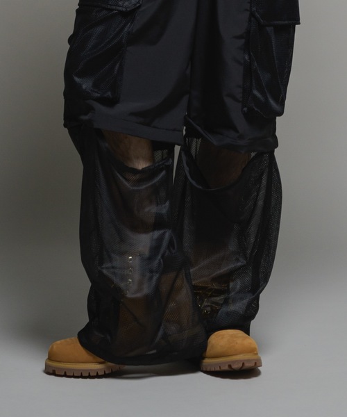 CASPER JOHN(キャスパージョン)の「Bubble tech detachable mesh switch cargo pants/バブルテックデタッチャブルメッシュスイッチカーゴパンツ(カーゴパンツ・メンズ・ブラック系/ブラック/ライトグレー・LARGE/MEDIUM/SMALL/X-SMALL)」の13枚目の写真