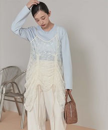 miette | ドロストレースキャミソールワンピース(ワンピース)