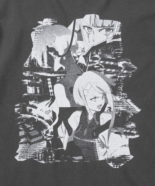 ZOZOVILLA（ゾゾヴィラ）の「Cyberpunk: Edgerunners Yabiku Tee LUCY（Tシャツ/カットソー・メンズ・アッシュグレー・XL/L/M）」の3枚目の写真