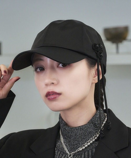 HARE(ハレ)の「チャイナモチーフキャップ(HARE)(キャップ・レディース・ブラック・FREE)」の15枚目の写真