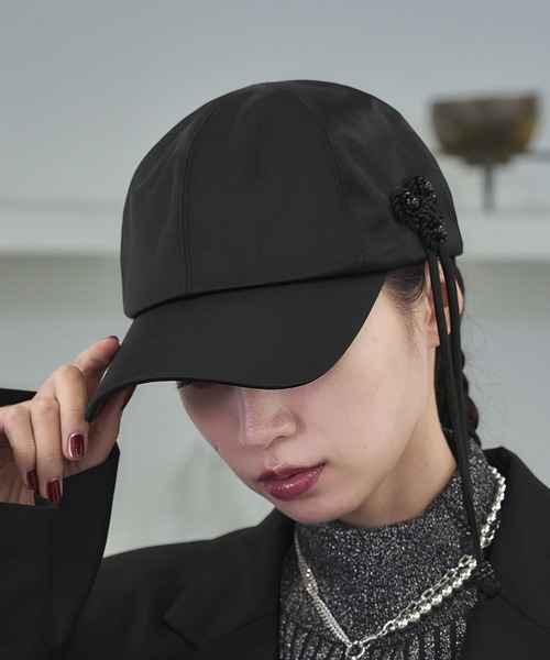 HARE(ハレ)の「チャイナモチーフキャップ(HARE)(キャップ・レディース・ブラック・FREE)」の16枚目の写真