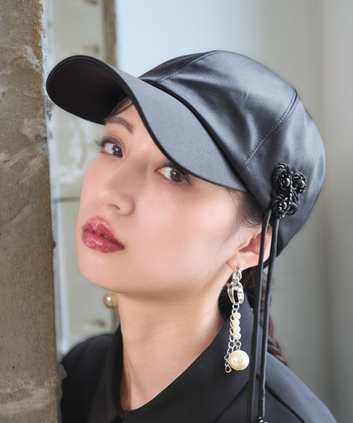 HARE(ハレ)の「チャイナモチーフキャップ(HARE)(キャップ・レディース・ブラック・FREE)」の19枚目の写真