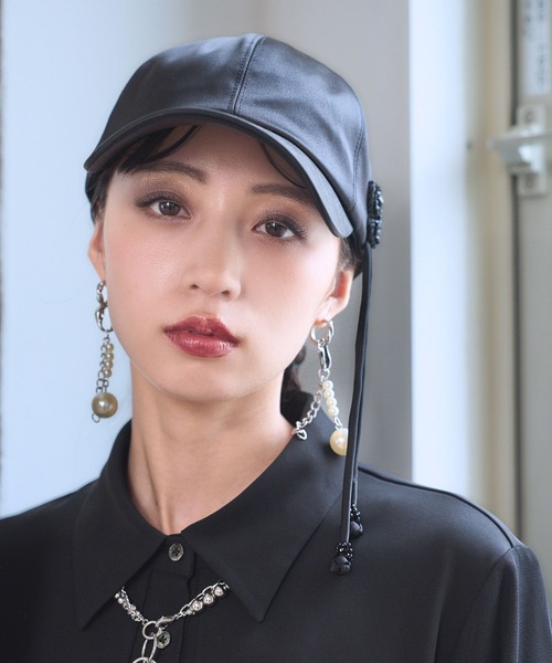 HARE(ハレ)の「チャイナモチーフキャップ(HARE)(キャップ・レディース・ブラック・FREE)」の20枚目の写真