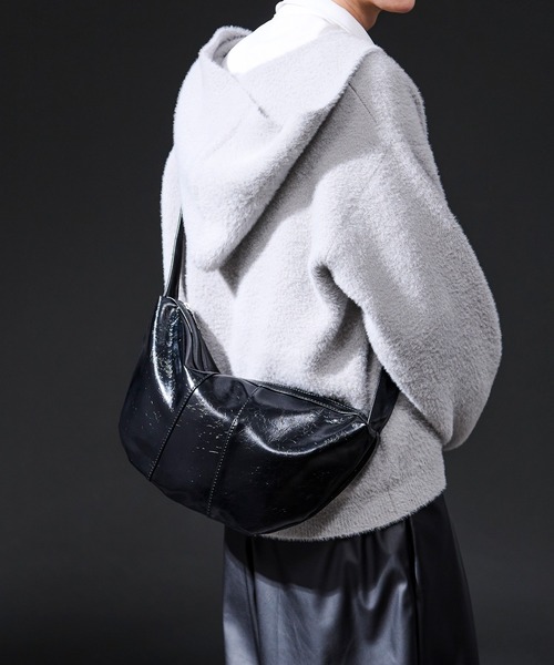 Ellno Loset（エルノロゼット）の「HMショルダーBAG（ショルダーバッグ・メンズ・ブラック/シルバー・FREE）」の3枚目の写真