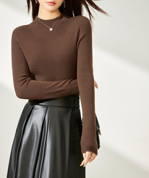 【セール】タイトウールリブトップ（Tシャツ/カットソー）｜DECADE CLASSIC（ディケイド クラシック）