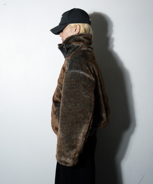 ジャケット・アウター Camphor wood reversible flight jacket Camphor wood（カンファーウッド）の「leather/fur faux
