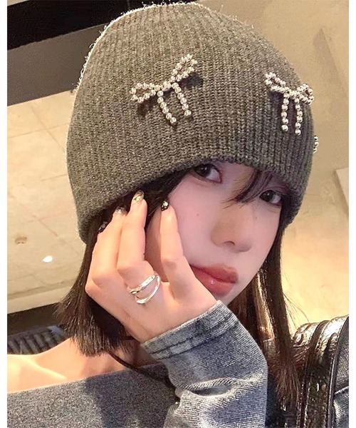 oneus ファヌン 直筆サイン入りニット帽 花澤三郎モデル》巨乳ニット帽