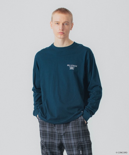 SILAS（サイラス）の「BILL EVANS COPENHAGEN 1964 L/S TEE（Tシャツ/カットソー・メンズ・ネイビー/ブラック/ホワイト・M/L/XL）」の16枚目の写真