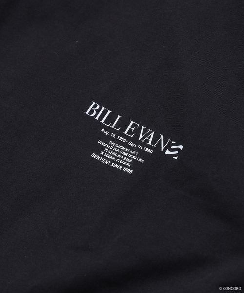 SILAS（サイラス）の「BILL EVANS COPENHAGEN 1964 L/S TEE（Tシャツ/カットソー・メンズ・ネイビー/ブラック/ホワイト・M/L/XL）」の7枚目の写真
