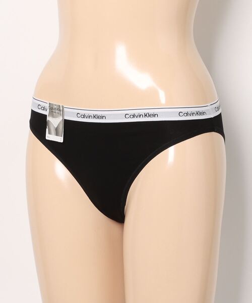 Calvin Klein(カルバン・クライン)の「【Calvin Klein】QD5044E ビキニショーツ(ショーツ・レディース・ブラック/グレー・XS/S/M/L)」の3枚目の写真