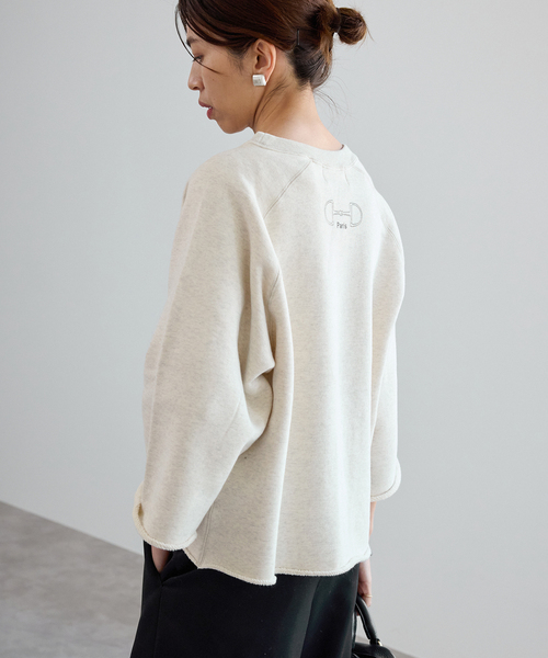 IENA（イエナ）の「Work of Art Kendai/ワークオブアートケンダイ スウェットトップス（スウェット・レディース・アイボリー・FREE）」の10枚目の写真