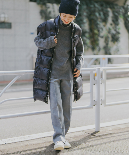 Spick & Span（スピックアンドスパン）の「Bacon / ベーコン W STORM FURY COCOON GILET BACPIGIL432（ダウンベスト・レディース・ブラック・SMALL）」の2枚目の写真