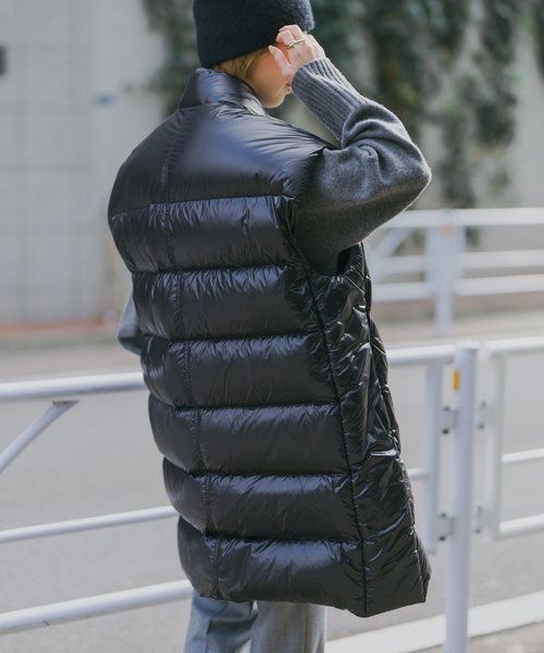 Spick & Span（スピックアンドスパン）の「Bacon / ベーコン W STORM FURY COCOON GILET BACPIGIL432（ダウンベスト・レディース・ブラック・SMALL）」の5枚目の写真