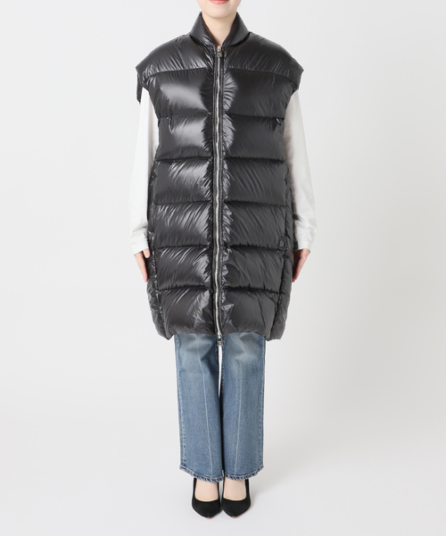 Spick & Span（スピックアンドスパン）の「Bacon / ベーコン W STORM FURY COCOON GILET BACPIGIL432（ダウンベスト・レディース・ブラック・SMALL）」の9枚目の写真