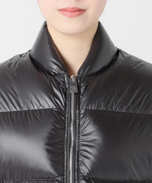 Spick & Span（スピックアンドスパン）の「Bacon / ベーコン W STORM FURY COCOON GILET BACPIGIL432（ダウンベスト・レディース・ブラック・SMALL）」の12枚目の写真