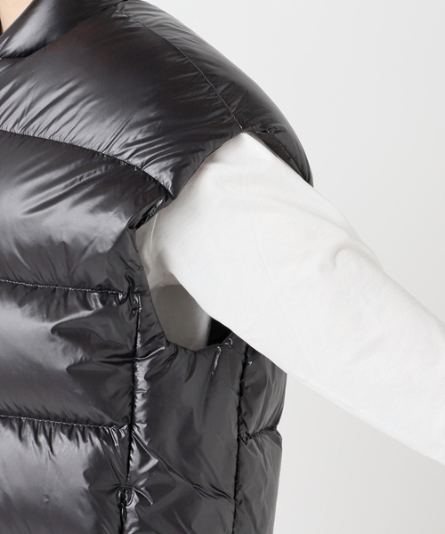 Spick & Span（スピックアンドスパン）の「Bacon / ベーコン W STORM FURY COCOON GILET BACPIGIL432（ダウンベスト・レディース・ブラック・SMALL）」の14枚目の写真