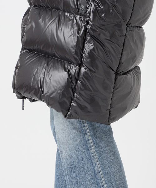 Spick & Span（スピックアンドスパン）の「Bacon / ベーコン W STORM FURY COCOON GILET BACPIGIL432（ダウンベスト・レディース・ブラック・SMALL）」の17枚目の写真