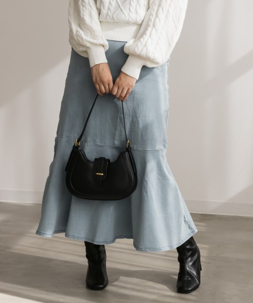 CLETTE（クレット）の「ウエストシェイプマーメイドスカート（スカート・レディース・ブルー/ネイビー・5L/4L/3L/LL）」の16枚目の写真