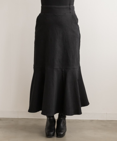 CLETTE（クレット）の「ウエストシェイプマーメイドスカート（スカート・レディース・ブルー/ネイビー・5L/4L/3L/LL）」の12枚目の写真