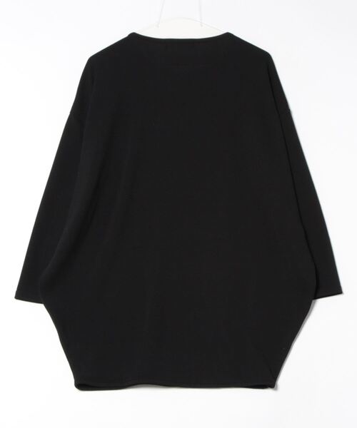 Sawa a la mode(サワアラモード)の「コクーンカットソーチュニック(Tシャツ/カットソー・レディース・ブラック/ベージュ/ブラウン・FREE)」の4枚目の写真
