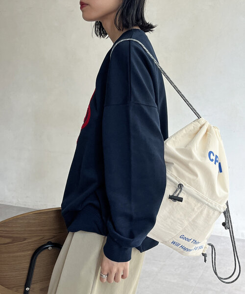 CPCM(シーピーシーエム)の「アソートサガラ刺繍スウェット(Tシャツ/カットソー・レディース・ネイビー/グレー系その他2/グレー系その他3/ブラック系その他2/グレー系その他/ブラック系その他3・FREE)」の22枚目の写真