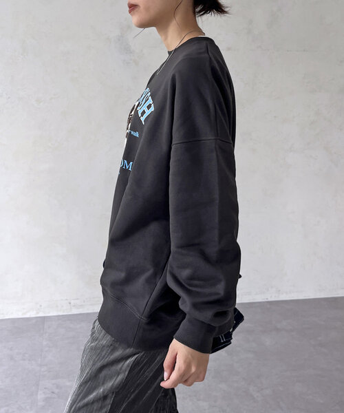 CPCM(シーピーシーエム)の「アソートサガラ刺繍スウェット(Tシャツ/カットソー・レディース・ネイビー/グレー系その他2/グレー系その他3/ブラック系その他2/グレー系その他/ブラック系その他3・FREE)」の14枚目の写真