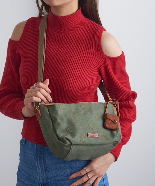 【まめ◡̈︎*様】バッグ toleur】ドット刺繍ショルダー 11953（ショルダーバッグ）｜toleur