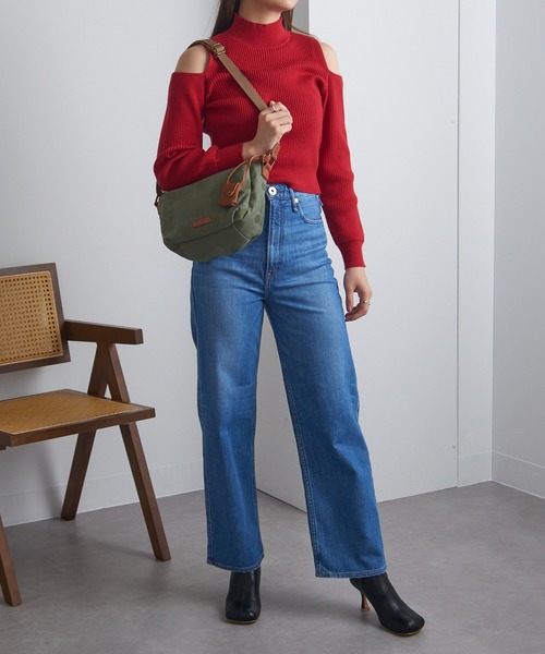 toleur(トーラ)の「【toleur】ドット刺繍ショルダー ※11953(ショルダーバッグ・レディース・ブルー/カーキ/ダークグレー/ライトグレー・FREE)」の22枚目の写真
