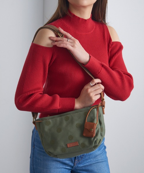 toleur(トーラ)の「【toleur】ドット刺繍ショルダー ※11953(ショルダーバッグ・レディース・ブルー/カーキ/ダークグレー/ライトグレー・FREE)」の18枚目の写真
