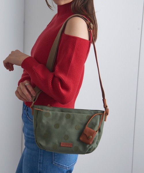 toleur(トーラ)の「【toleur】ドット刺繍ショルダー ※11953(ショルダーバッグ・レディース・ブルー/カーキ/ダークグレー/ライトグレー・FREE)」の19枚目の写真