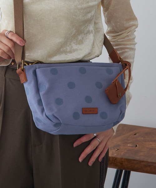 toleur】ドット刺繍ショルダー 11953（ショルダーバッグ）｜toleur