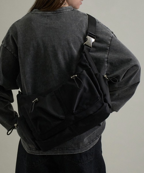 00s LLBEAN ナイロンギミックショルダーバッグ 00s LLBEAN ナイロンギミックショルダーバッグ ギミック