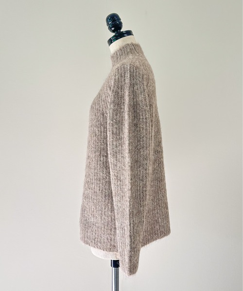 モヘアライクスタンドカラーニット（ニット/セーター）｜Virca（ヴィルカ）