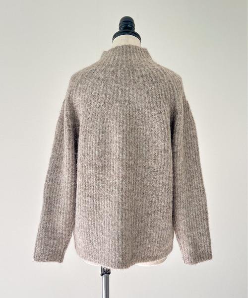 モヘアライクスタンドカラーニット（ニット/セーター）｜Virca（ヴィルカ）