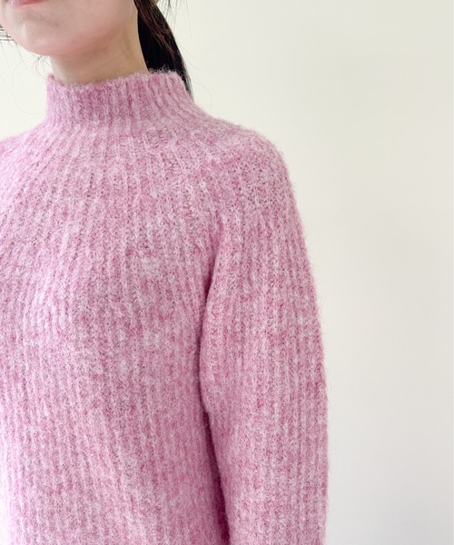 モヘアライクスタンドカラーニット（ニット/セーター）｜Virca（ヴィルカ）